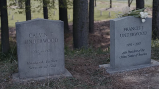 So, did Claire piss on Frank’s grave in this <i>House Of Cards </i>teaser or what?<em></em>